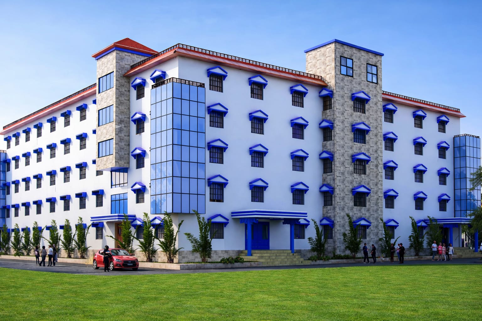 Diksha International School campus Bhagalpur