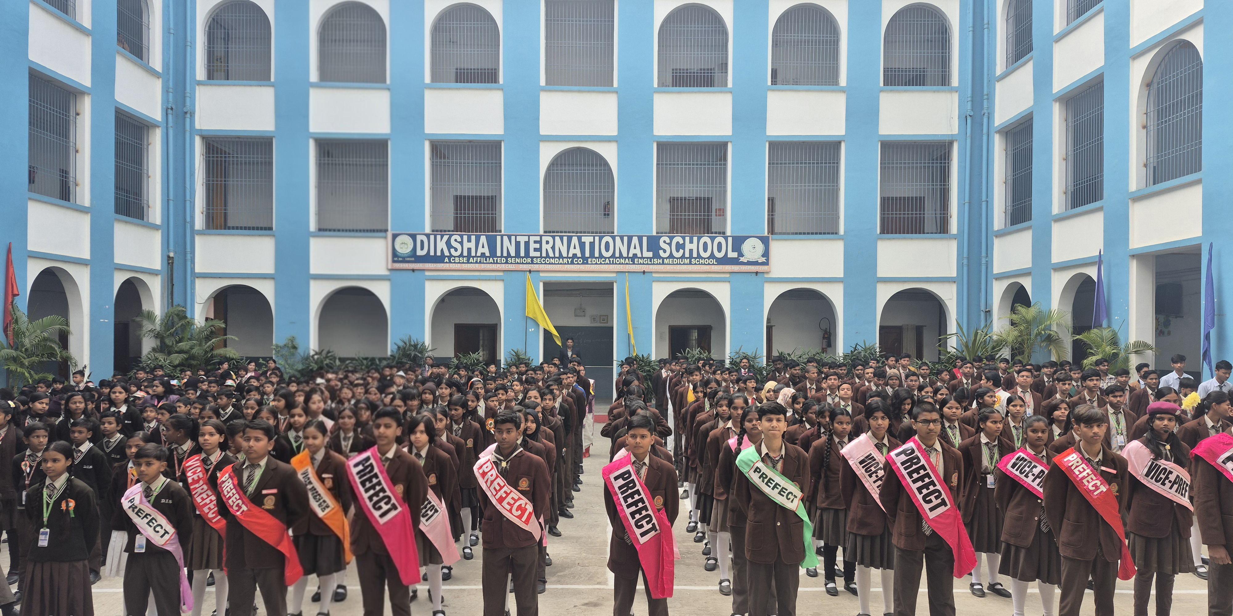 Diksha International School campus Bhagalpur